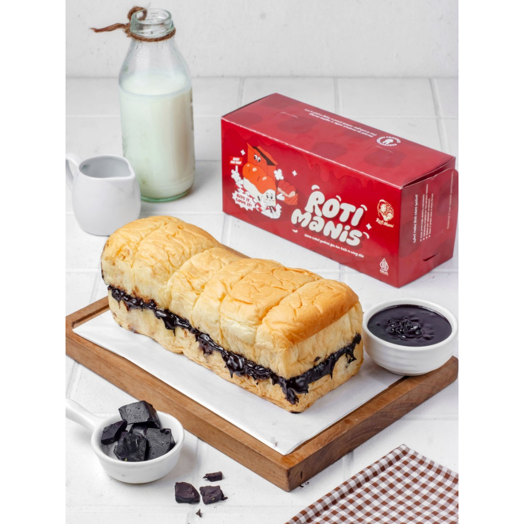 

Roti Mami | roti coklat manis | roti gembong | roti sobek | garansi 100% empuk dan lembut | 19 x 9
