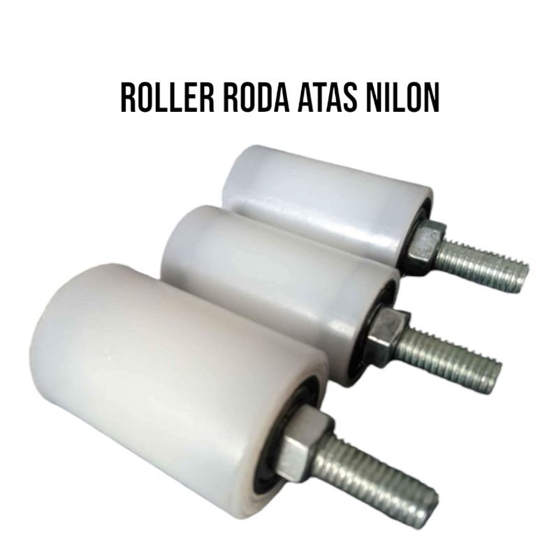 Roda Atas NilonRoller NilonRoda Sliding Pintu PagarRoda Teflon Pintu Dorong Roda Pintu Sleding Geser