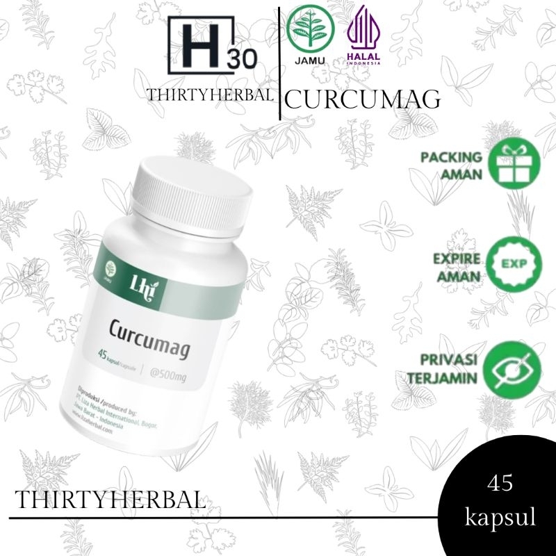 Curcumag Liza Herbal untuk Maag