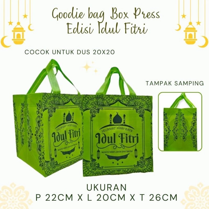 

Tas Kain Hampers Goodiebag Box 20, 22 , 25 Lebaran Idul Fitri ~ GALERI PLASTIK FROZEN FOOD