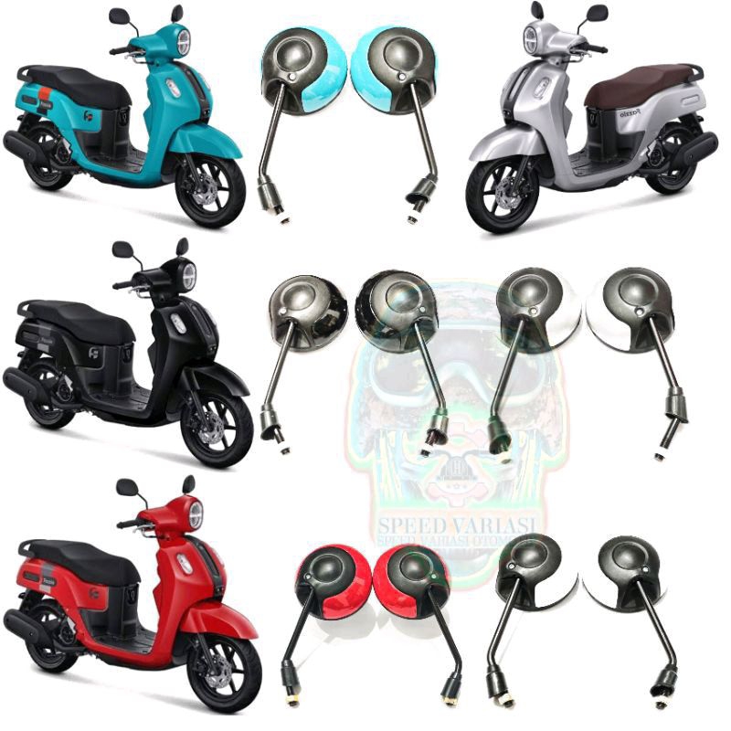 spion bulat yamaha fazzio mio fino model classic universal yamaha