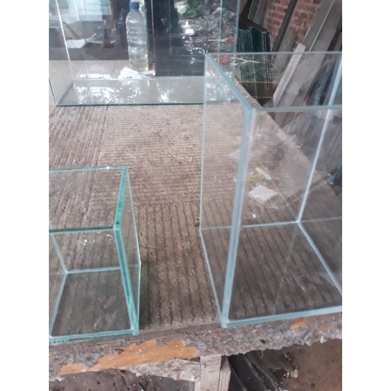 KACA  OPTIC CLEAR aquarium/soliter 16X16X35  full 5mili