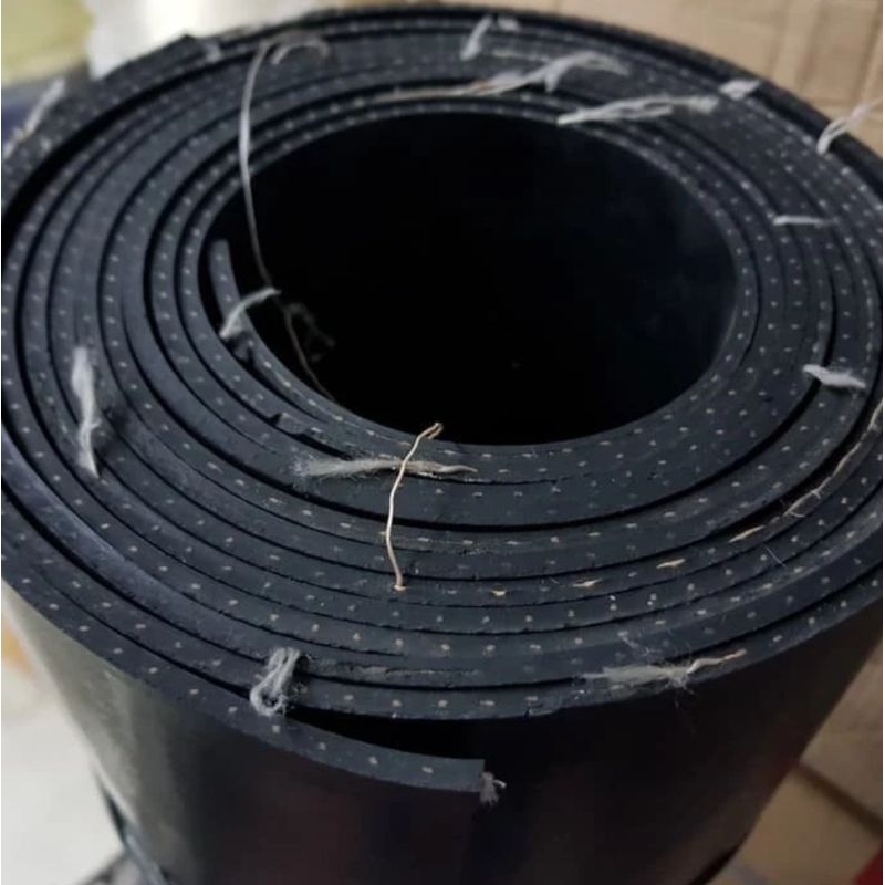 

rubber sheet insertion 5mm x 30mm x 100cm karet serat benang 5mm 1play garis benang 5mm custem