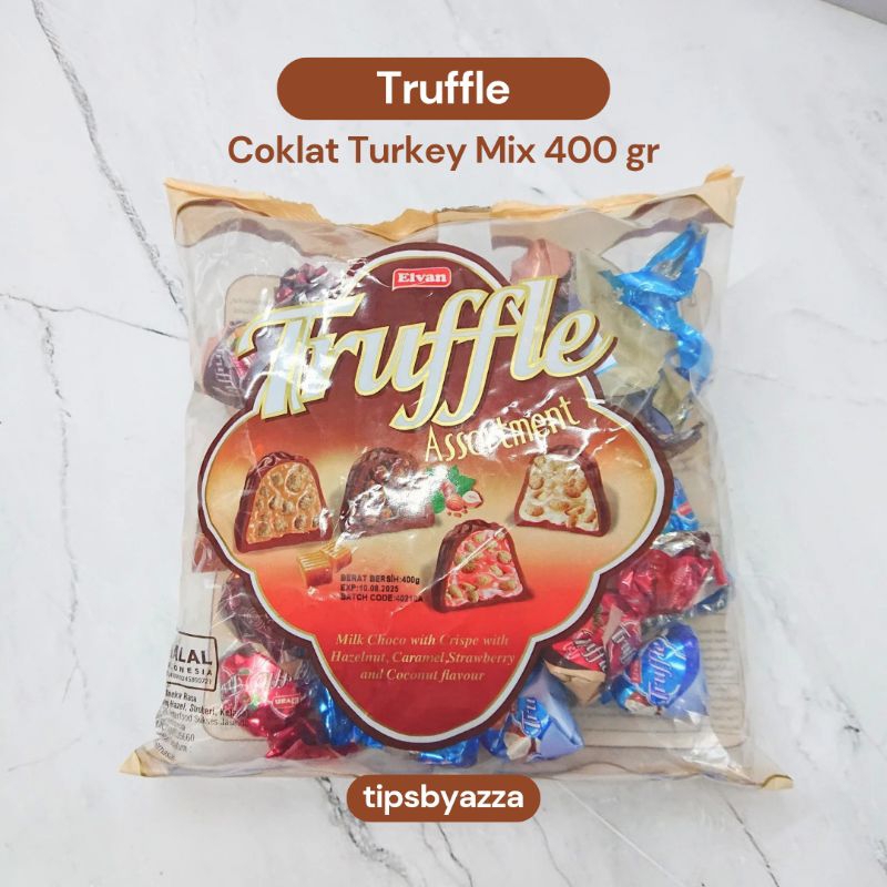 

Truffle Coklat Turkey Enak Mix Aneka Rasa 400 gram