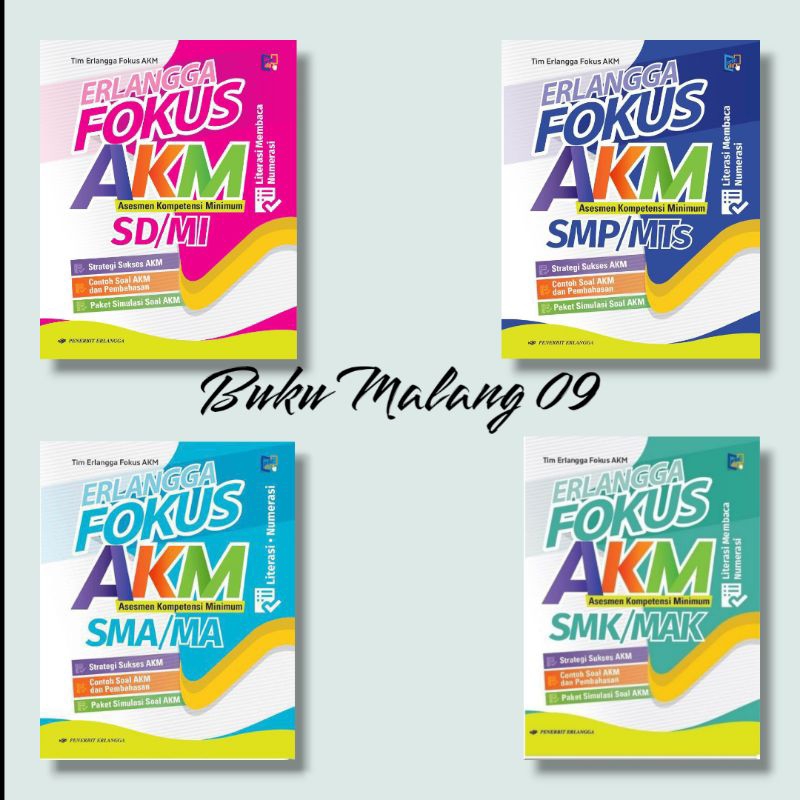 Fokus Erlangga AKM Literasi dan Numerasi