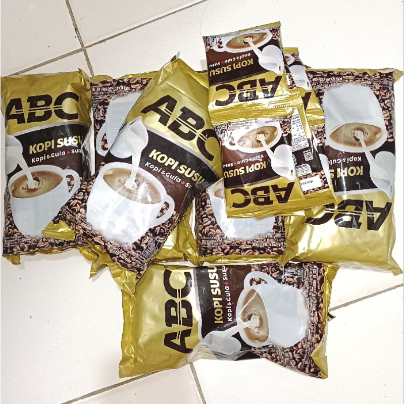 

ABC KOPI SUSU 1 RENCENG ISI 10 PCS *30G