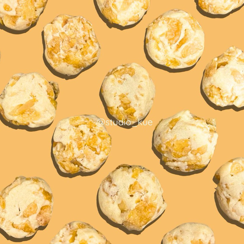 

Cornflake Cookies / Kue Kering Cornflake - Toples 400ml & 600ml