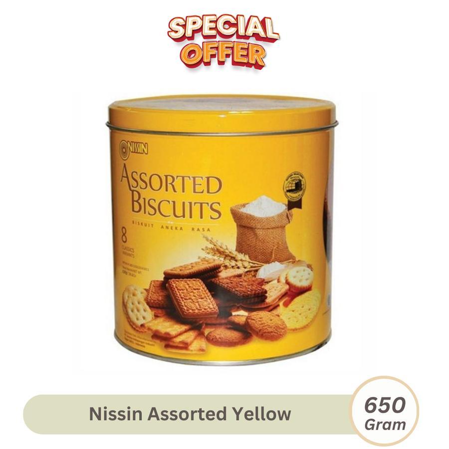 

NISSIN YELLOW ASSORTED BISKUIT 650GR MURAH