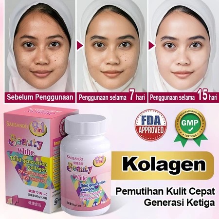 Glutathione Collagen Capsule Whitening Skin Anti Aging Collagen Glow Capsules Beauty