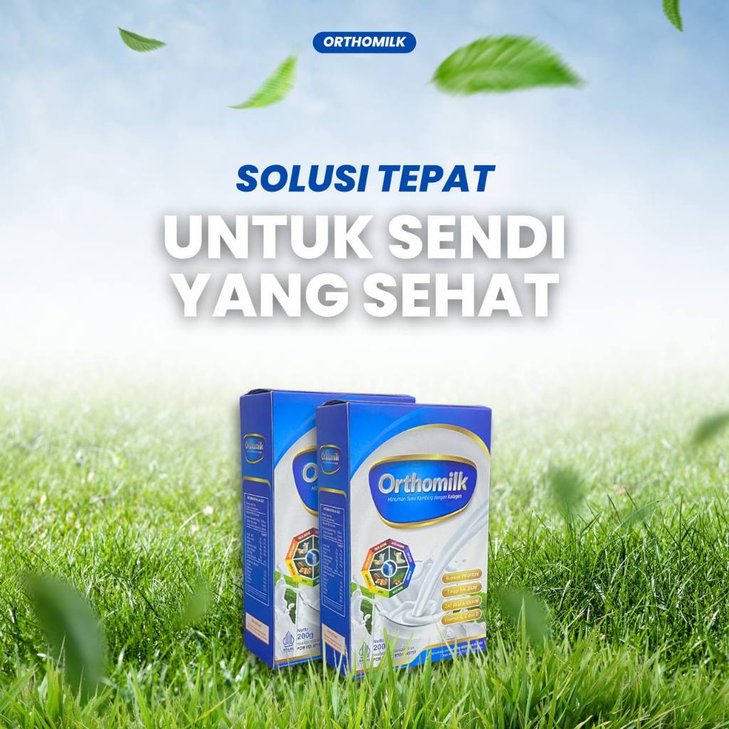 

Susu Orthomilk Suplemen untuk Tulang dan Sendi