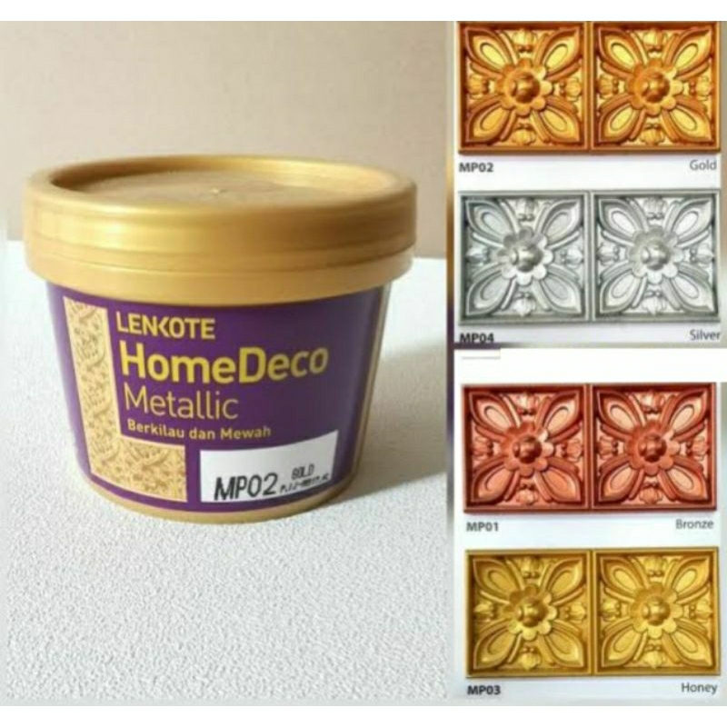 ￼CAT EMAS WARNA EMAS 200cc DEKOR TEMBOK BESI KAYU GYPSUM ORNAMEN PENGENCER AIR HOME DECO METALIK