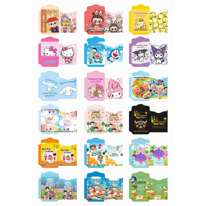

Ampau / Amplop Lebaran murah 3pack (1 pack isi 10pcs)