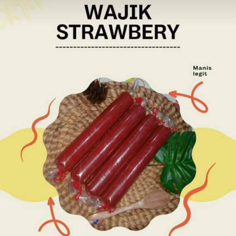 

WAJIK STRAWBERRY By Shopatila ( PO DIKIRIM 22 MARET 2025 )