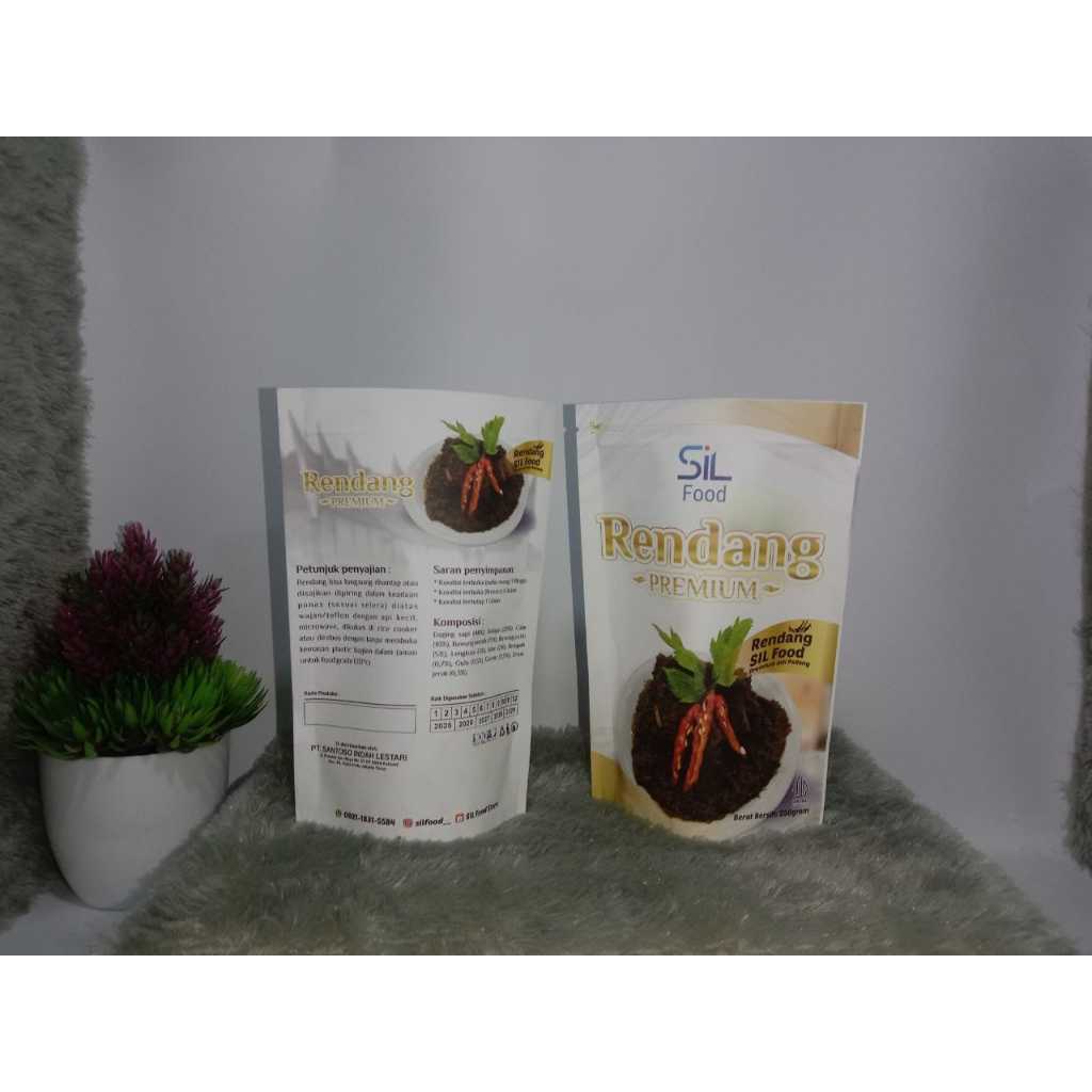 

Rendang Premium SIL Food 250gram Asli Padang