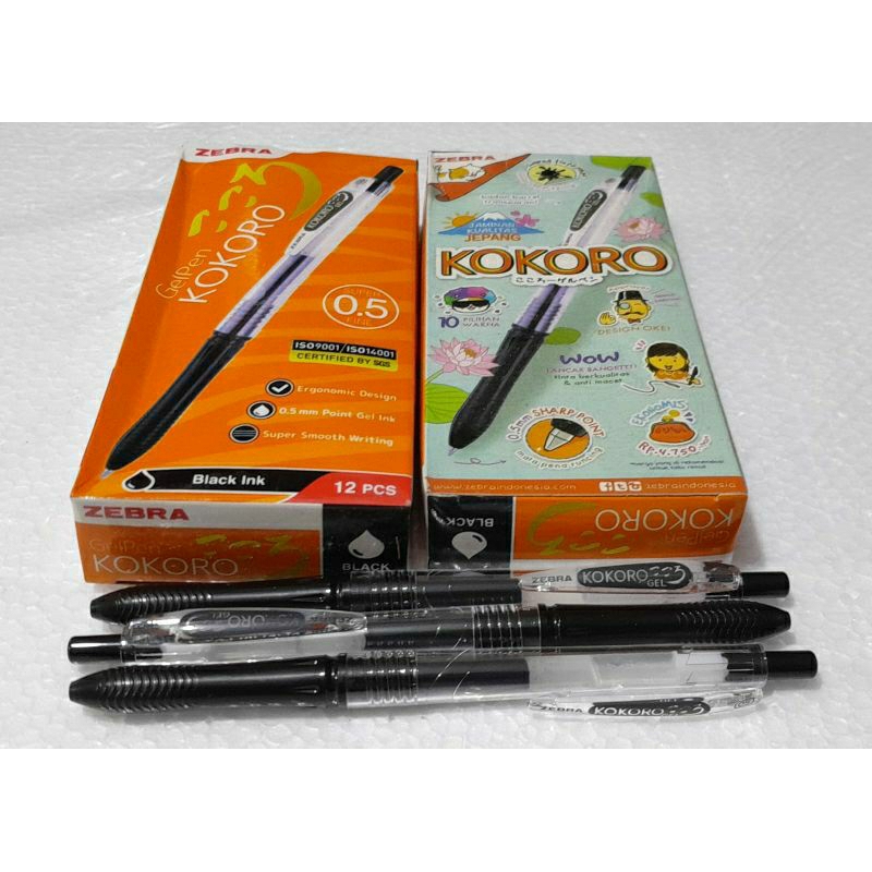 

Pena Gel Click ZEBRA KOKORO (eceran)