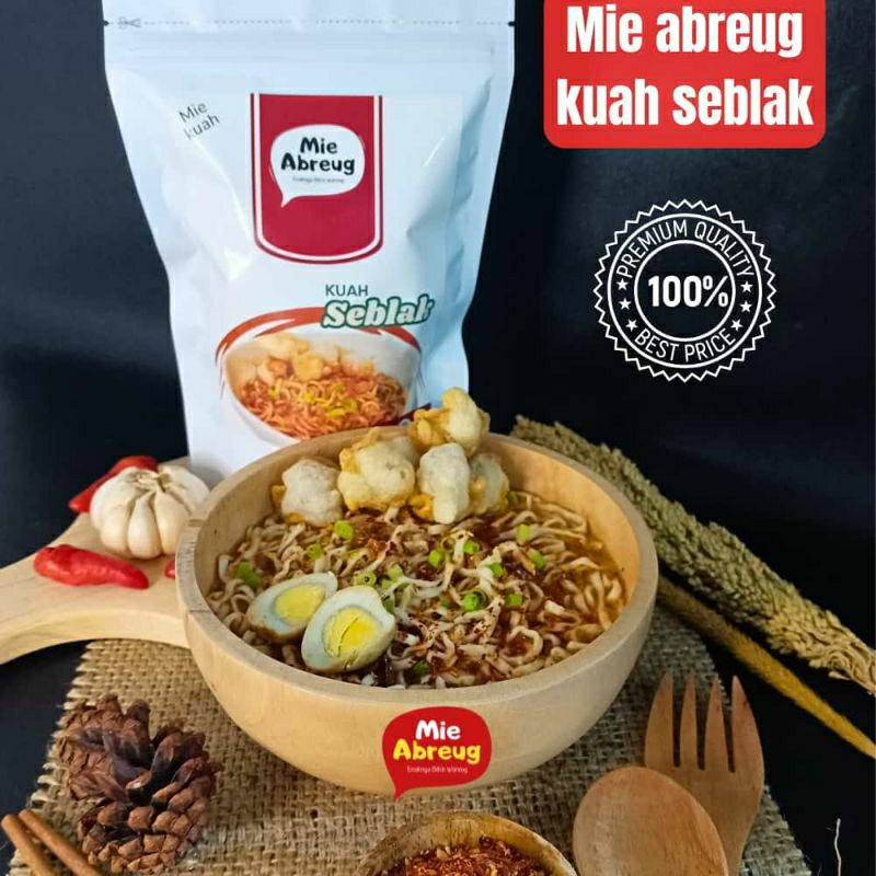 

mie abreug kuah seblak