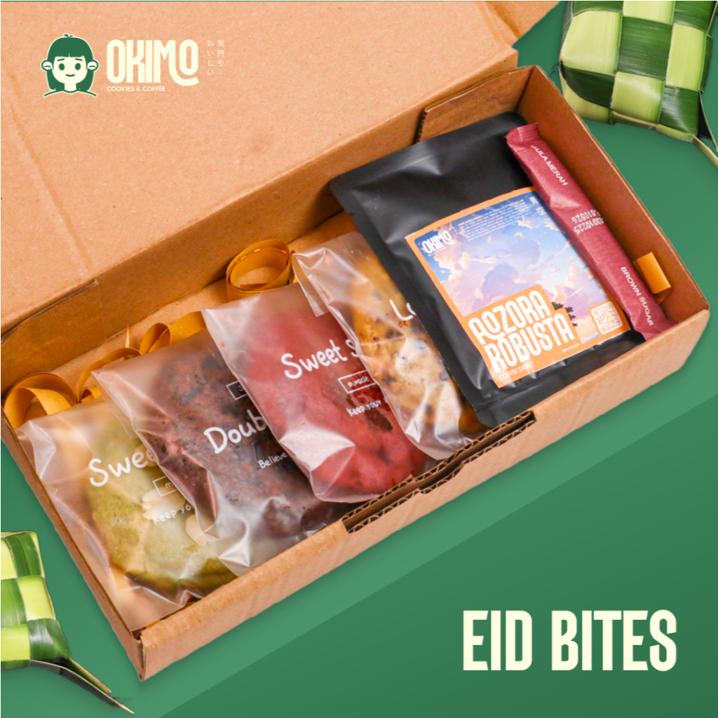 

Hampers Lebaran Soft Baked Cookies Premium Hampers Gift by Okimo Cookies - Eid BItes