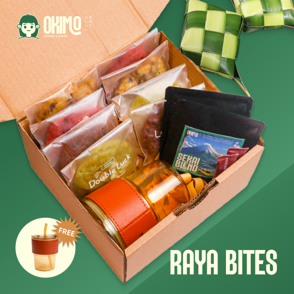 

Soft Baked Cookies Premium Hampers Gift by Okimo Cookies - Raya Bites - 1 Free Tumbler