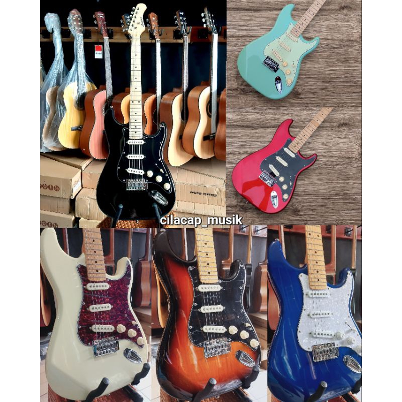 GITAR ELEKTRIK LEGACY EG 100 ORIGINAL LEGACY EG100 STRATOCASTER