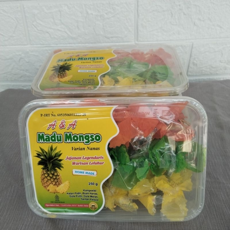 

Madu Mongso Varian Nanas Manis Legit Jajan Jadul Tradisional Khas Daerah Lebaran Dab Hari Raya