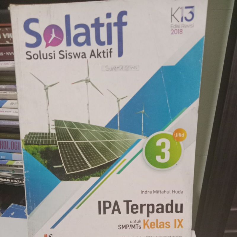 solatif ipa terpadu untuk smp/mts kelas 9/3