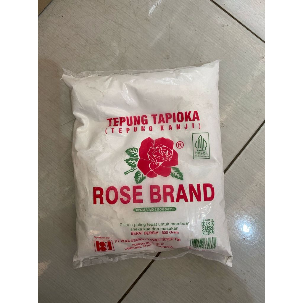 

Tapioka Rose Brand 500 Gram, tapioka , tepung beras , tepung ketan putih