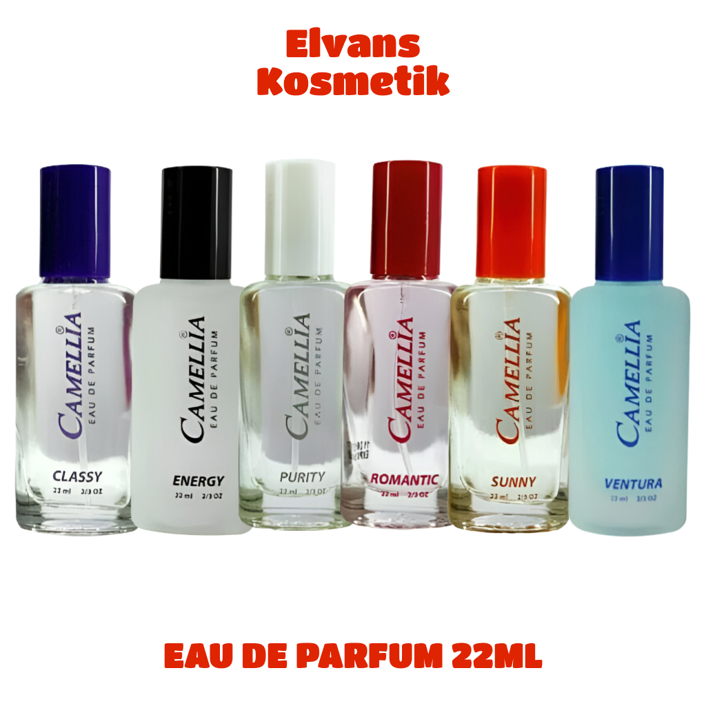 CAMELLIA Eau De Parfum 22ml | EDP | CAMELIA | Classy | Energy | Purity | Romantic | Sunny | Ventura 