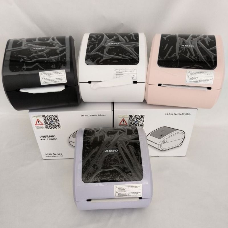 

AIMO D520 PRINTER RESI BARCODE THERMAL LABEL 110MM A6 KONEKSI USB / BLUETOOTH
