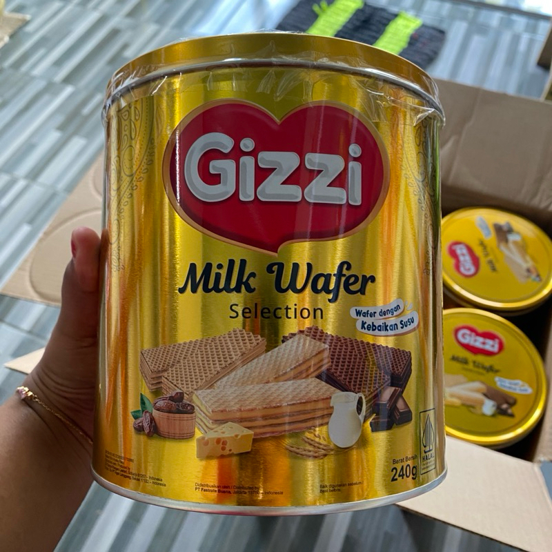 

Milk wafer merk gizzi