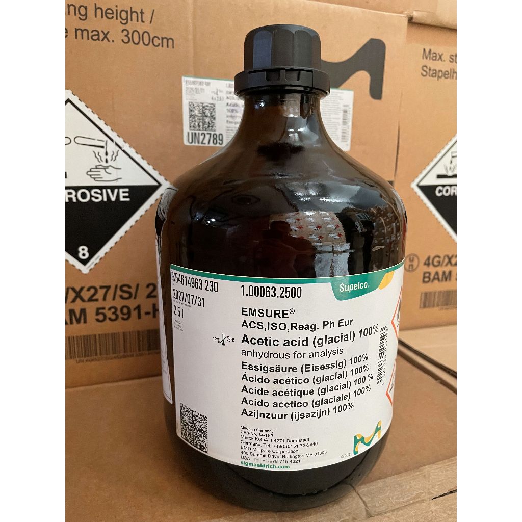 MERCK 100063 ACETIC / ASAM ASETAT 2,5 L