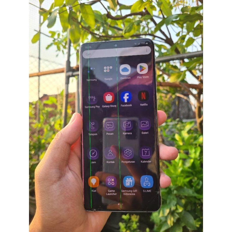 hp satu jutaan kamera terbaik samsung galaxy s20 plus 8/128 original normal, enak buat ngonten siap 