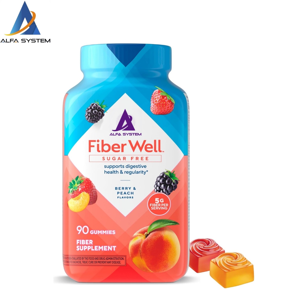 

Alfa System Fiber Well Gummy Vitamins, 90 ct