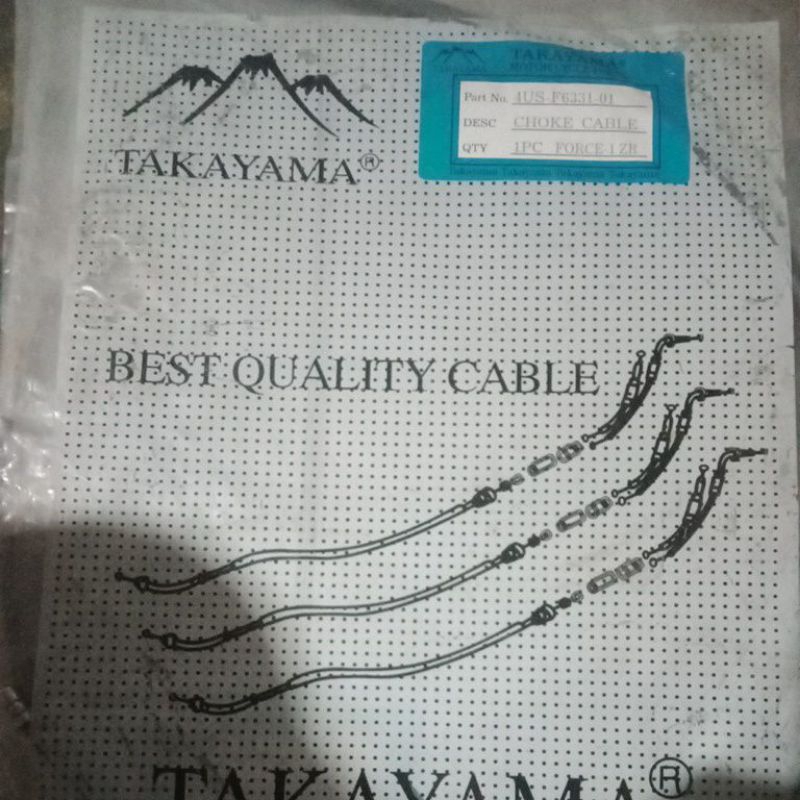 kabel choke Fizr merk Takayama