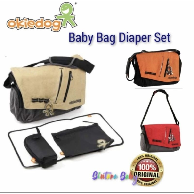 OKIEDOG SAMURAI Baby Bag Travel Bag Set / Tas Perlengkapan Bayi Okiedog
