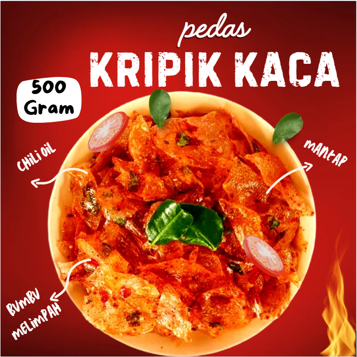 

cod pikca keripik kaca lumer bumbu pedas daun jeruk berat 500 gram
