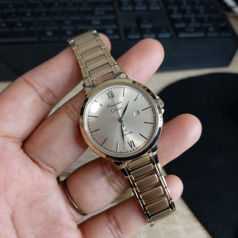 PRELOVED JAM TANGAN WANITA ALEXANDRE CHRISTIE AC8537 AC 8537 ORIGINAL SECOND