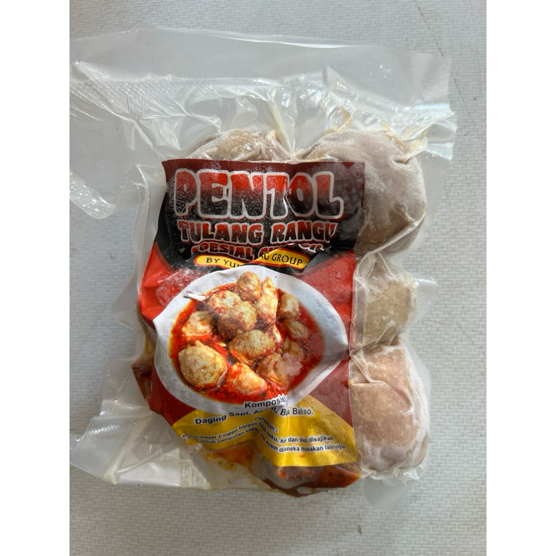 

Pentol Tulang Rangu + Chili Oil + Bumbu Kuah