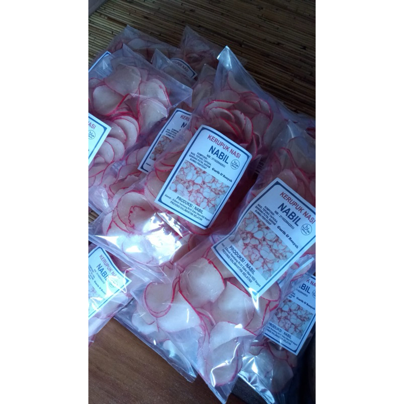 

kerupuk Nasi Nabil 250gram
