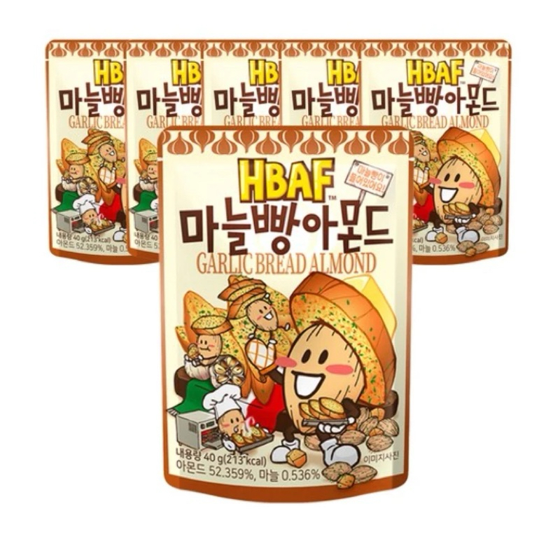 

HBAF Garlic Bread ALMOND Korea (40gr)