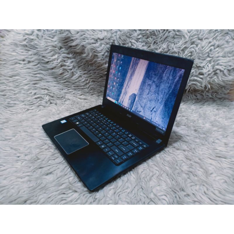 Laptop Acer Travelmate TX40-G3 Ram 4gb HDD 500gb core i3-8130U Gen-8 mulus,masih segel ori bawaan ac