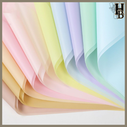 

Flower Wrapping Paper Varian Polos Kertas Buket Bunga Cellophane Florist KB01