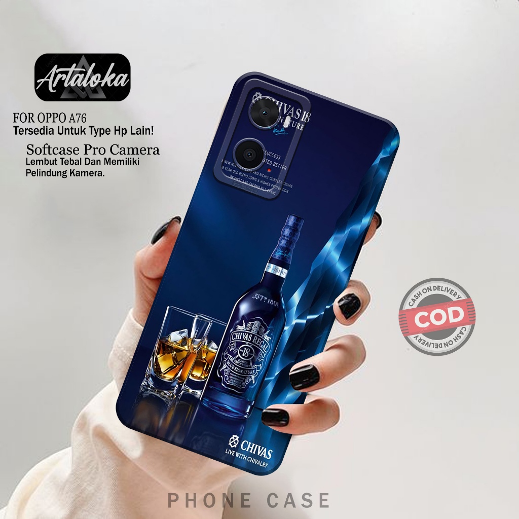 Case Hp Oppo A76 - Fashion Case Minuman - Softcase Oppo A76 - Casing Oppo A76 - Kesing Oppo A76 - Si
