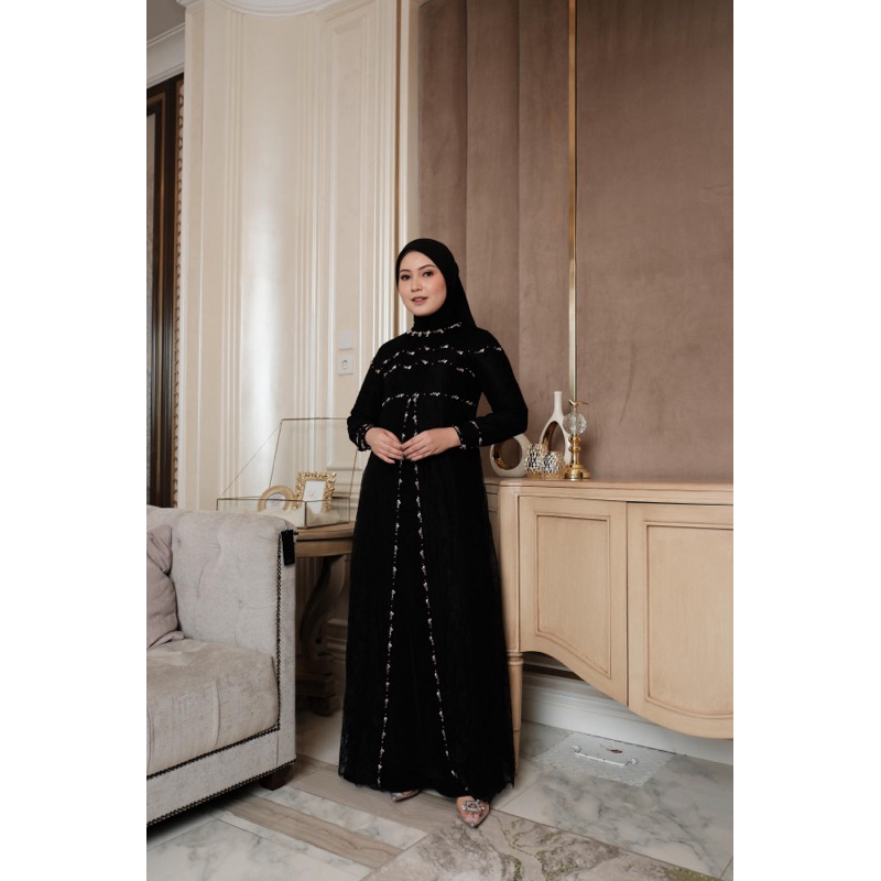 KALEELA ALUNAA DRESS BLACK PRELOVED