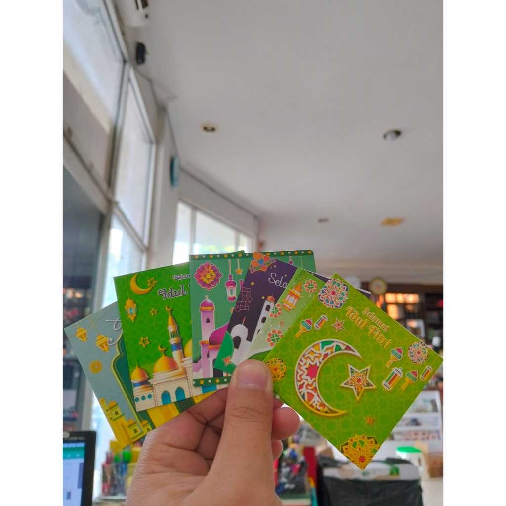 

KARTU UCAPAN LEBARAN S 6X6 CM / KARTU UCAPAN EDISI LEBARAN