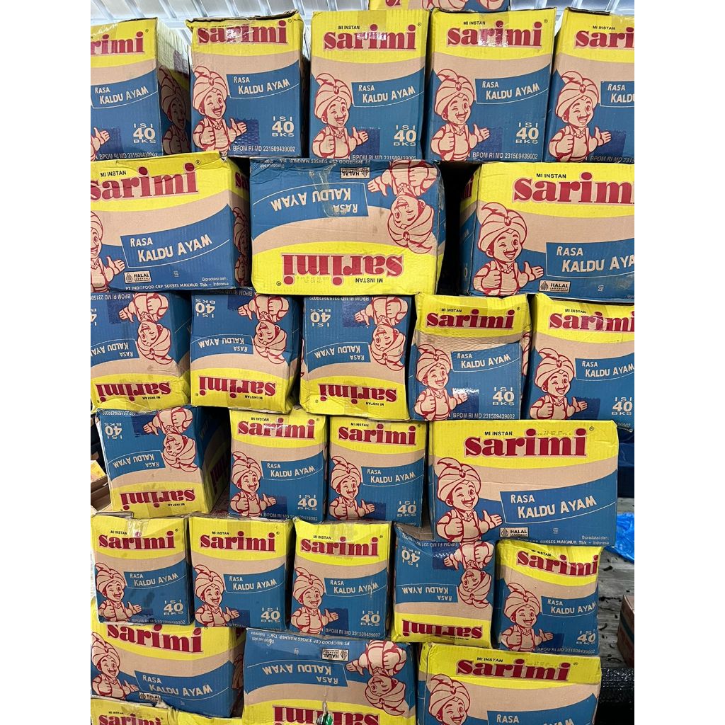 

9.9 GROSIR TERMURAH Mie Instan Sarimi Kuah Kaldu Ayam 1 Dus Isi 40PCS
