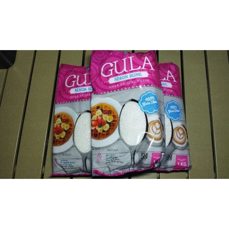 

Gula kemasan 1kg per 10pc