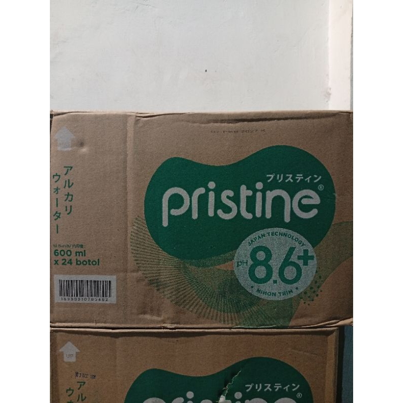 

Pristine Mineral Water / Air Mineral (1pcs= 600ml)