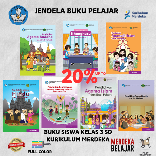 BUKU SISWA AGAMA KELAS 3 SD/MI - KURIKULUM MERDEKA - KEMENDIKBUD