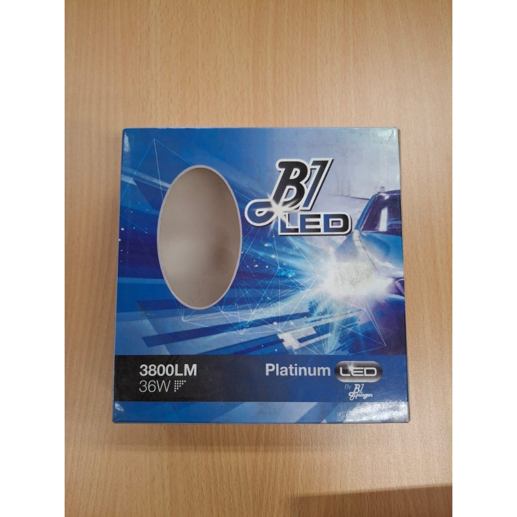 Lampu Mobil Platinum LED headlight B1 3800LM 36W -fm 6000k/9006