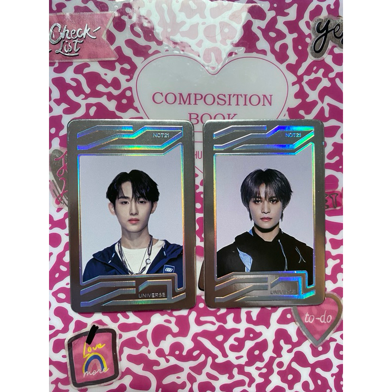 Spesial Universe card Nct 2021 photocard suc (unofficial)